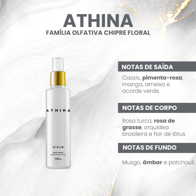Body Splash Ciclo Athina 200ml